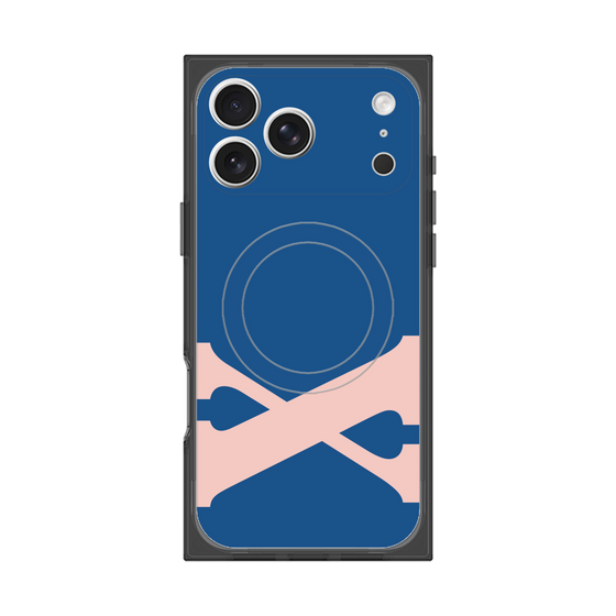 Premium Square Case with MagSafe［ Original - initial color - X navy ］