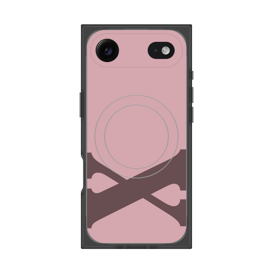 Premium Square Case with MagSafe［ Original - initial color - X dusty pink ］