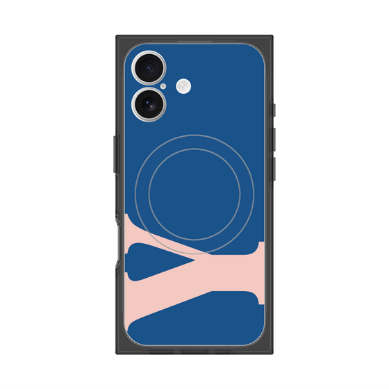 Premium Square Case with MagSafe［ Original - initial color - Y navy ］