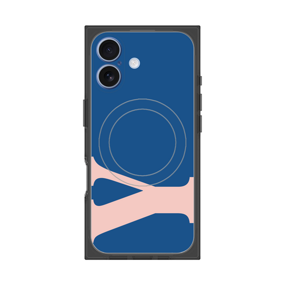 Premium Square Case with MagSafe［ Original - initial color - Y navy ］