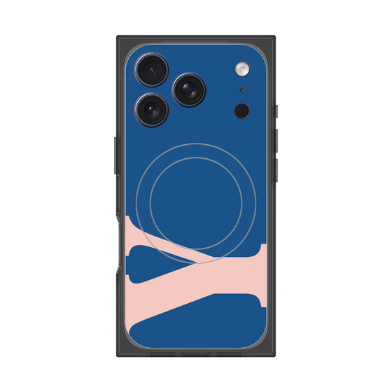 Premium Square Case with MagSafe［ Original - initial color - Y navy ］