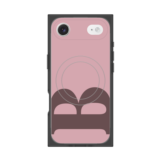 Premium Square Case with MagSafe［ Original - initial color - B dusty pink ］