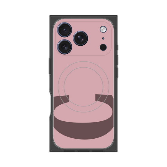 Premium Square Case with MagSafe［ Original - initial color - C dusty pink ］