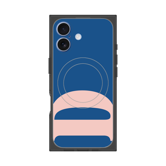 Premium Square Case with MagSafe［ Original - initial color - D navy ］