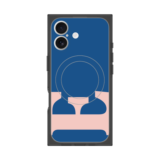 Premium Square Case with MagSafe［ Original - initial color - E navy ］