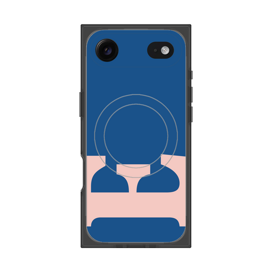 Premium Square Case with MagSafe［ Original - initial color - E navy ］