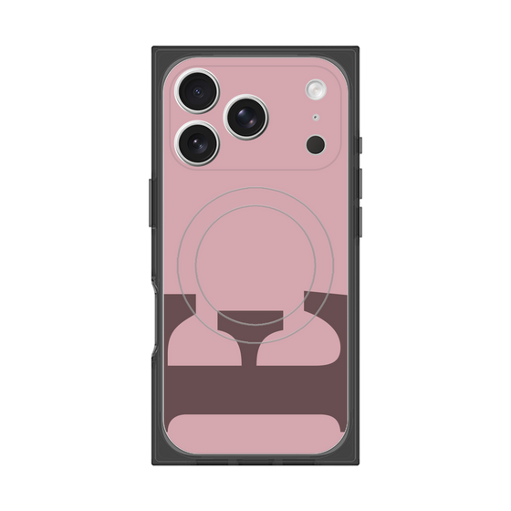 Premium Square Case with MagSafe［ Original - initial color - E dusty pink ］