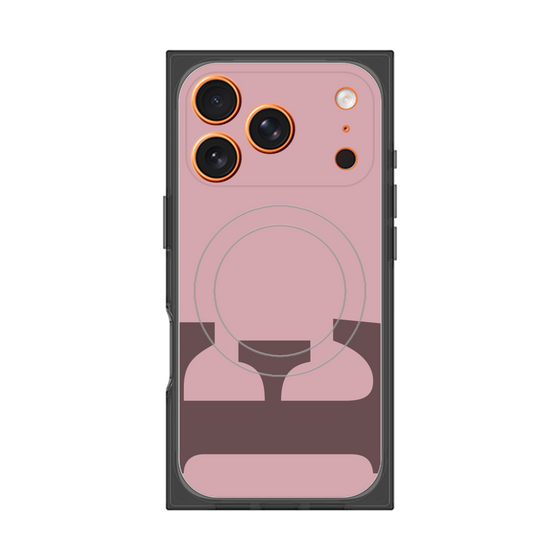 Premium Square Case with MagSafe［ Original - initial color - E dusty pink ］