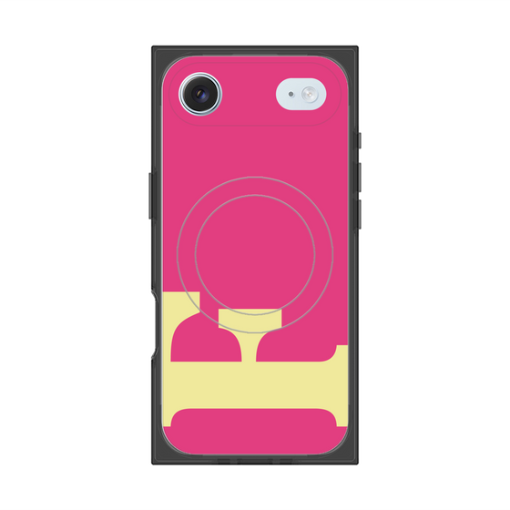 Premium Square Case with MagSafe［ Original - initial color - F pink ］
