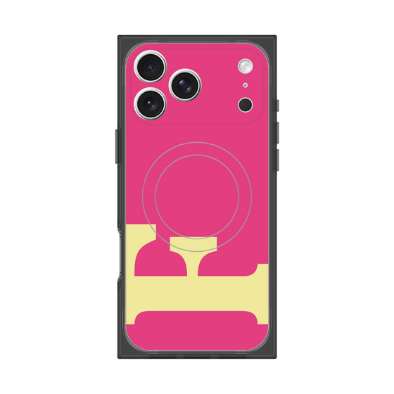 Premium Square Case with MagSafe［ Original - initial color - F pink ］