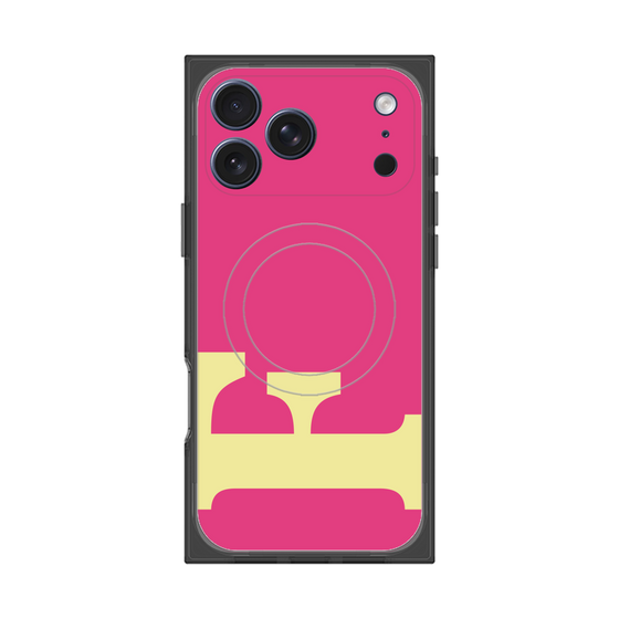 Premium Square Case with MagSafe［ Original - initial color - F pink ］