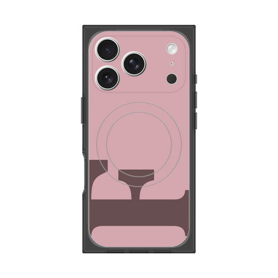 Premium Square Case with MagSafe［ Original - initial color - F dusty pink ］
