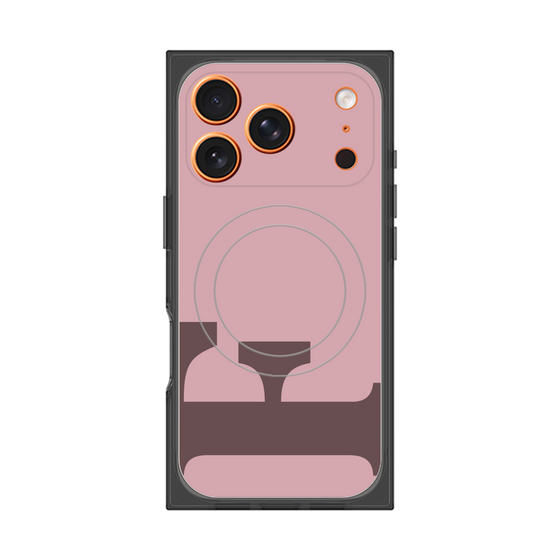 Premium Square Case with MagSafe［ Original - initial color - F dusty pink ］