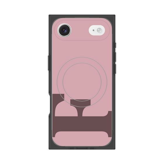 Premium Square Case with MagSafe［ Original - initial color - F dusty pink ］