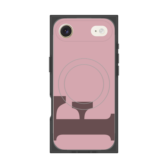 Premium Square Case with MagSafe［ Original - initial color - F dusty pink ］