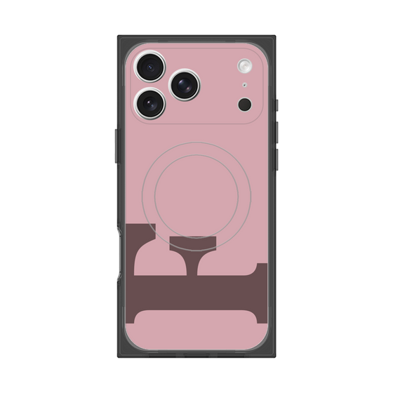 Premium Square Case with MagSafe［ Original - initial color - F dusty pink ］