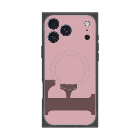 Premium Square Case with MagSafe［ Original - initial color - F dusty pink ］