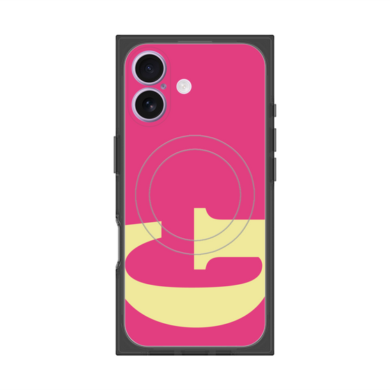 Premium Square Case with MagSafe［ Original - initial color - G pink ］