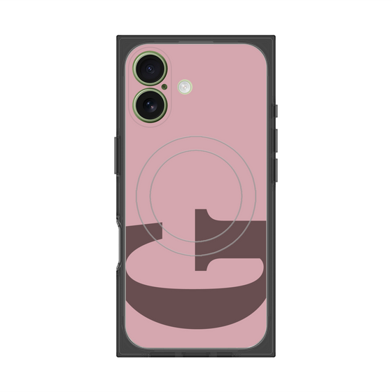 Premium Square Case with MagSafe［ Original - initial color - G dusty pink ］