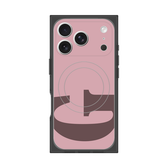 Premium Square Case with MagSafe［ Original - initial color - G dusty pink ］