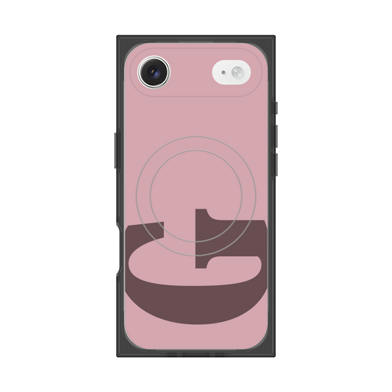 Premium Square Case with MagSafe［ Original - initial color - G dusty pink ］