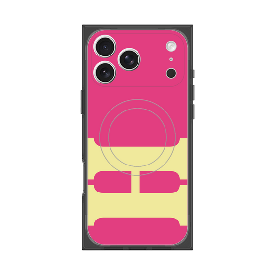 Premium Square Case with MagSafe［ Original - initial color - H pink ］