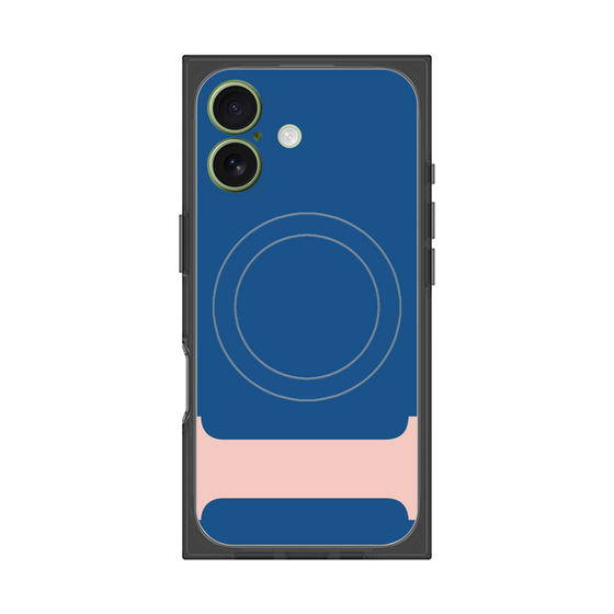 Premium Square Case with MagSafe［ Original - initial color - I navy ］