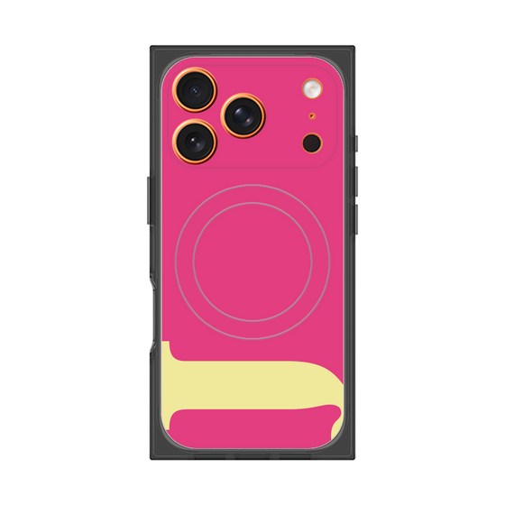 Premium Square Case with MagSafe［ Original - initial color - J pink ］