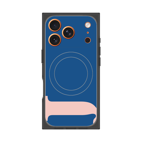 Premium Square Case with MagSafe［ Original - initial color - J navy ］