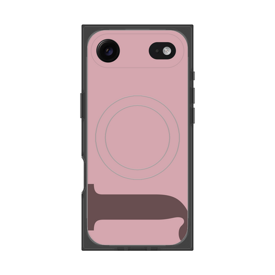 Premium Square Case with MagSafe［ Original - initial color - J dusty pink ］