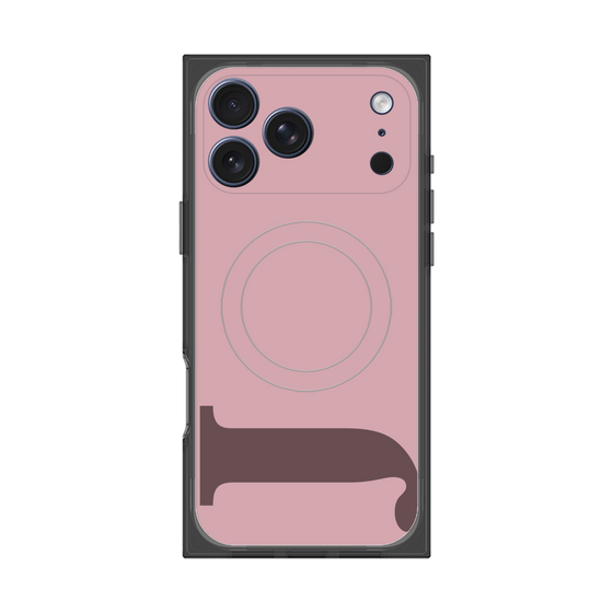 Premium Square Case with MagSafe［ Original - initial color - J dusty pink ］