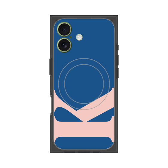 Premium Square Case with MagSafe［ Original - initial color - K navy ］