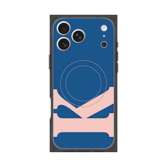 Premium Square Case with MagSafe［ Original - initial color - K navy ］