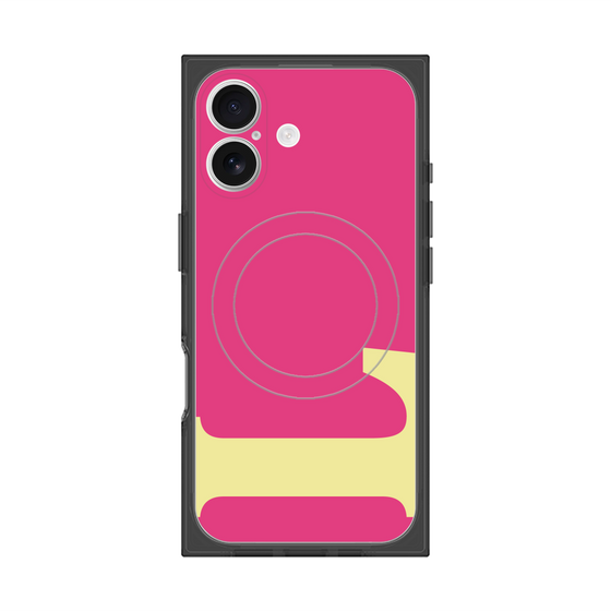 Premium Square Case with MagSafe［ Original - initial color - L pink ］