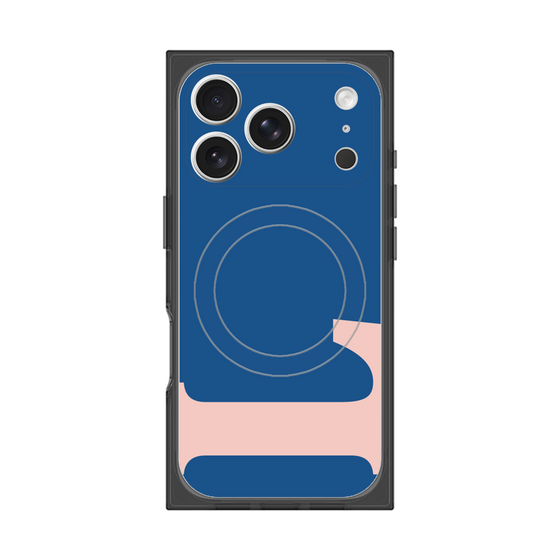 Premium Square Case with MagSafe［ Original - initial color - L navy ］