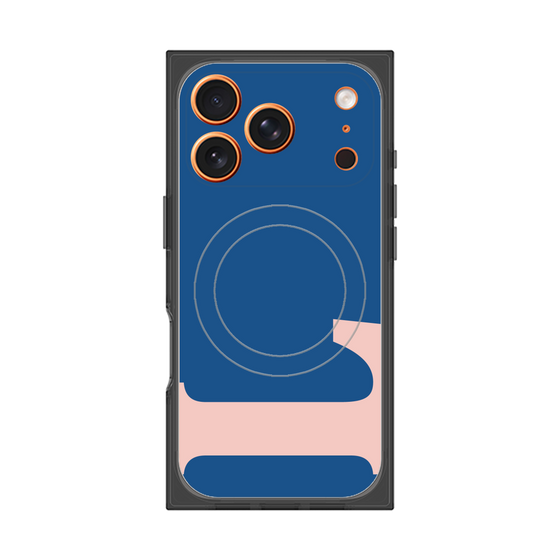 Premium Square Case with MagSafe［ Original - initial color - L navy ］