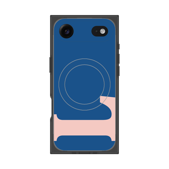 Premium Square Case with MagSafe［ Original - initial color - L navy ］