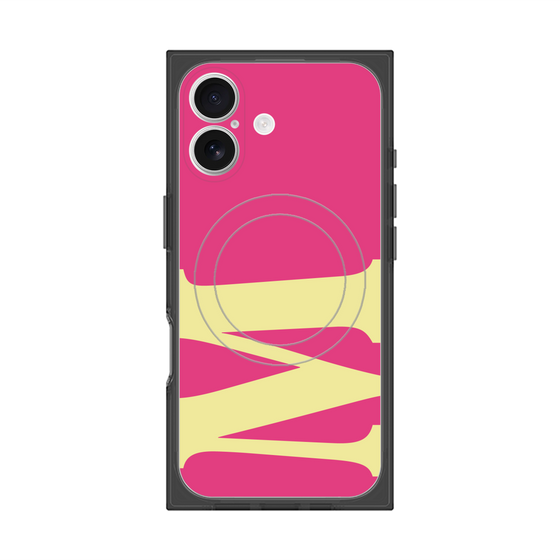 Premium Square Case with MagSafe［ Original - initial color - M pink ］