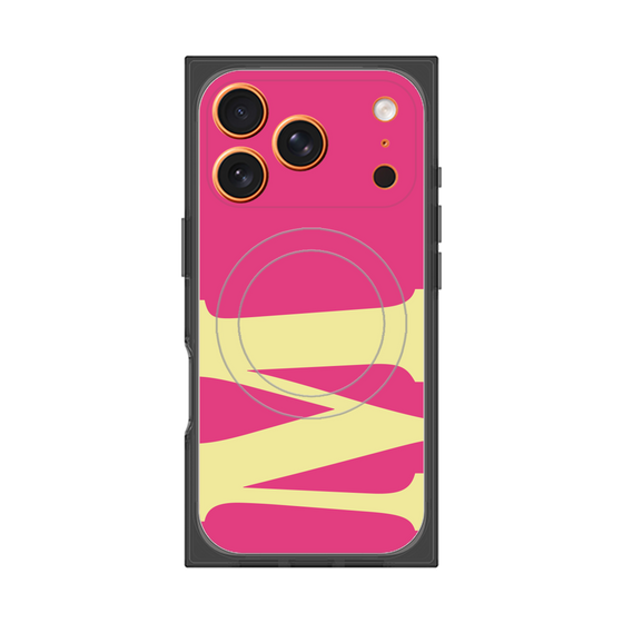 Premium Square Case with MagSafe［ Original - initial color - M pink ］