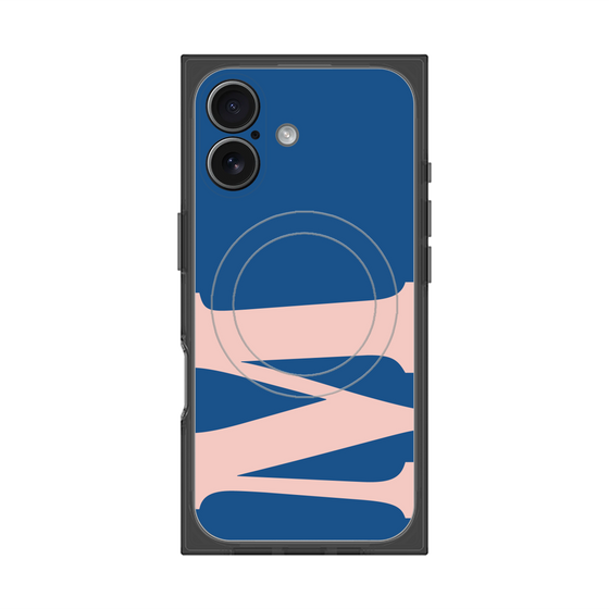 Premium Square Case with MagSafe［ Original - initial color - M navy ］