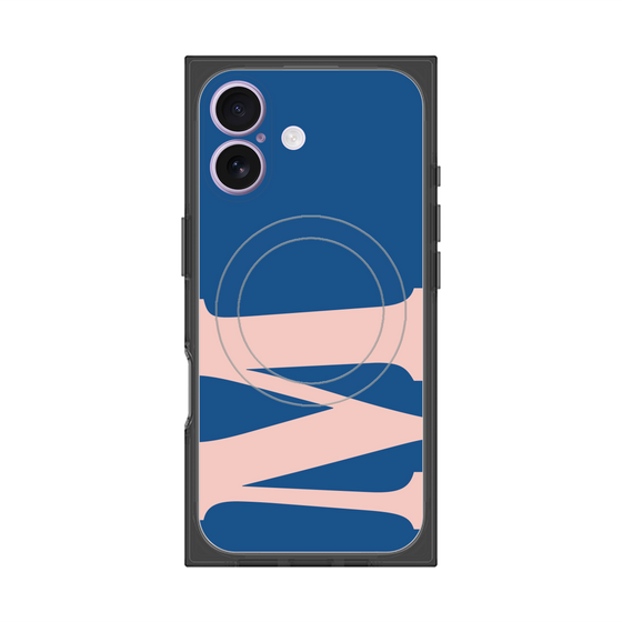 Premium Square Case with MagSafe［ Original - initial color - M navy ］