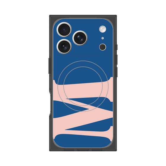 Premium Square Case with MagSafe［ Original - initial color - M navy ］