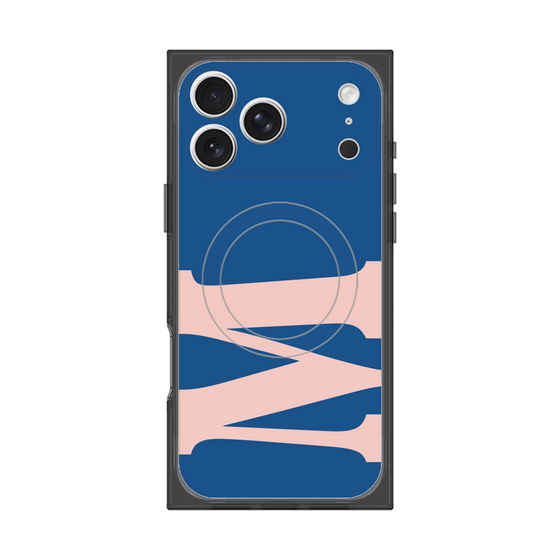 Premium Square Case with MagSafe［ Original - initial color - M navy ］