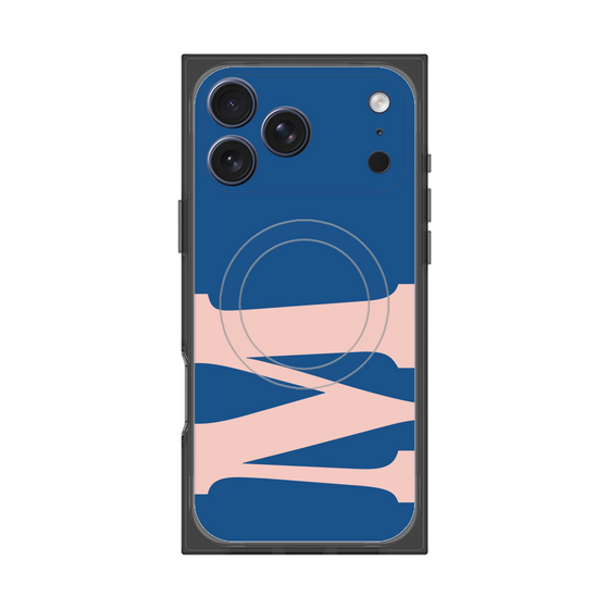 Premium Square Case with MagSafe［ Original - initial color - M navy ］