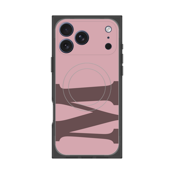 Premium Square Case with MagSafe［ Original - initial color - M dusty pink ］
