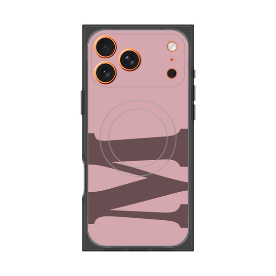 Premium Square Case with MagSafe［ Original - initial color - M dusty pink ］