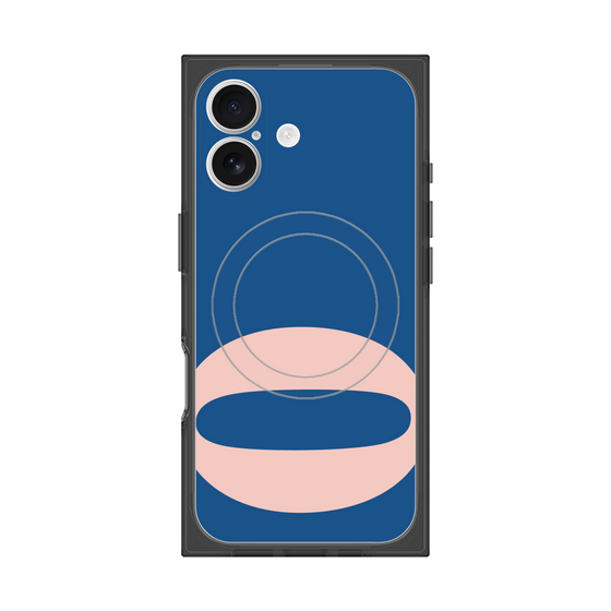 Premium Square Case with MagSafe［ Original - initial color - O navy ］