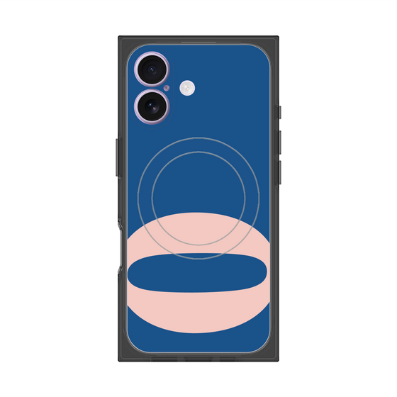 Premium Square Case with MagSafe［ Original - initial color - O navy ］