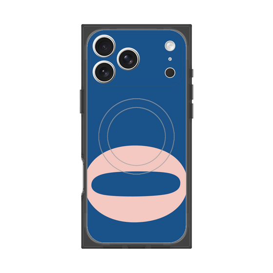 Premium Square Case with MagSafe［ Original - initial color - O navy ］