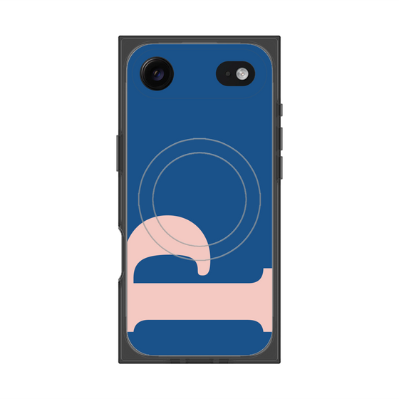 Premium Square Case with MagSafe［ Original - initial color - P navy ］